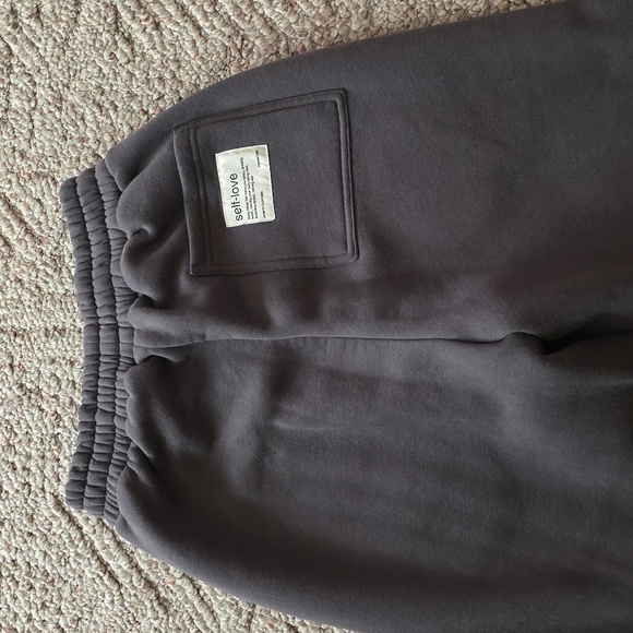 Comfrt You Matter Steel Gray Straight Leg Sweatpants - Small - Picture 5 of 6